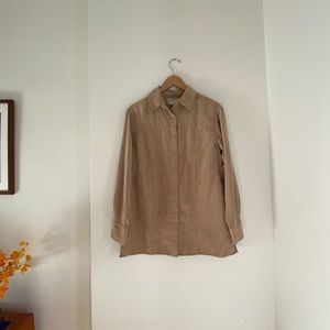 Basic Editions Faux Suede Shirt